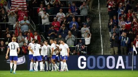 USA bejubeln Tor von Christian Pulisic