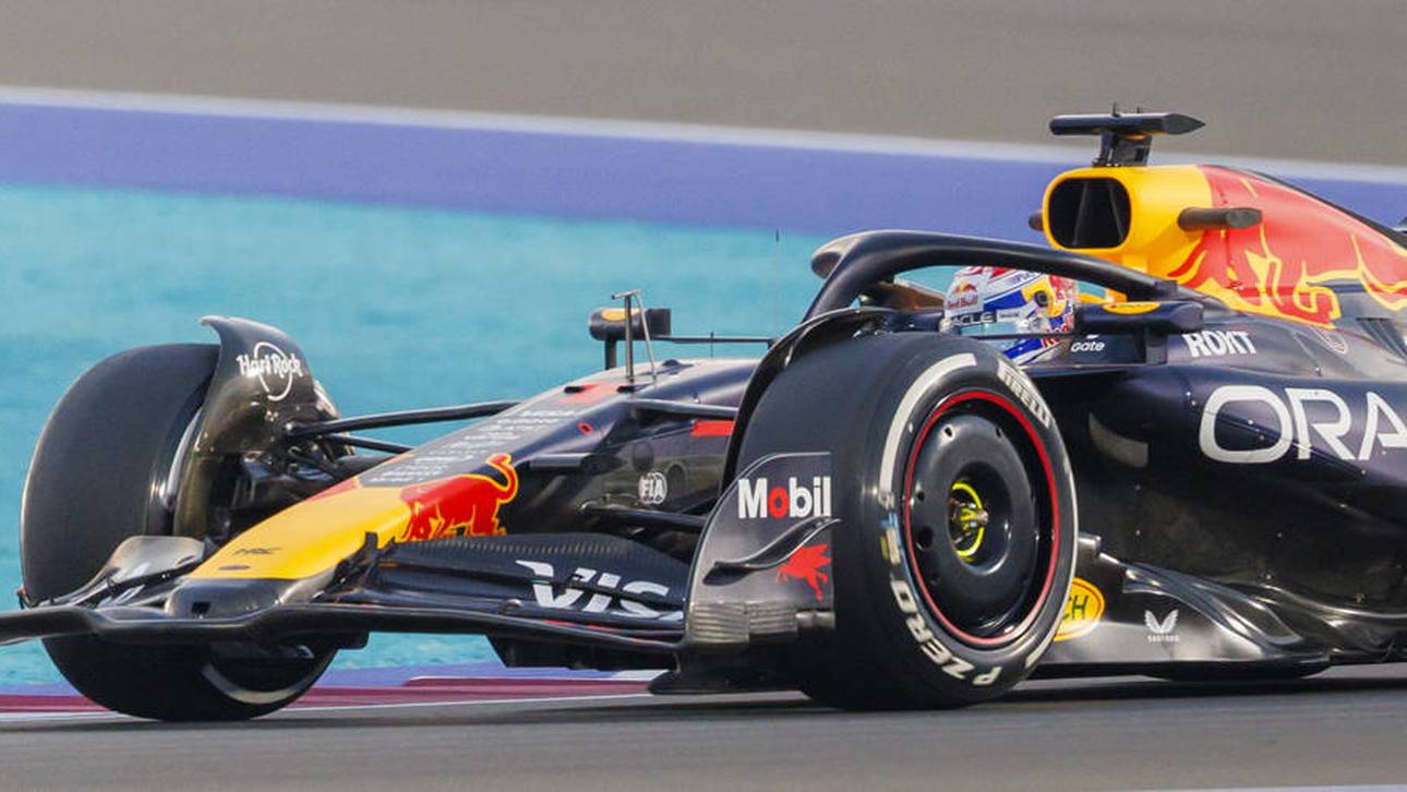 Max Verstappen fährt im Sprint Shootout hinterher