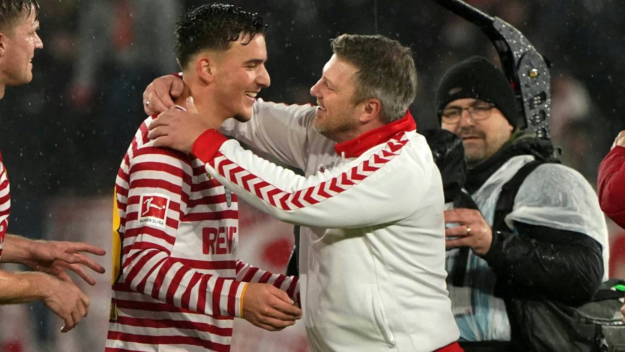 Lukas Kwasniok (r.) und "Goldjunge" El Mala