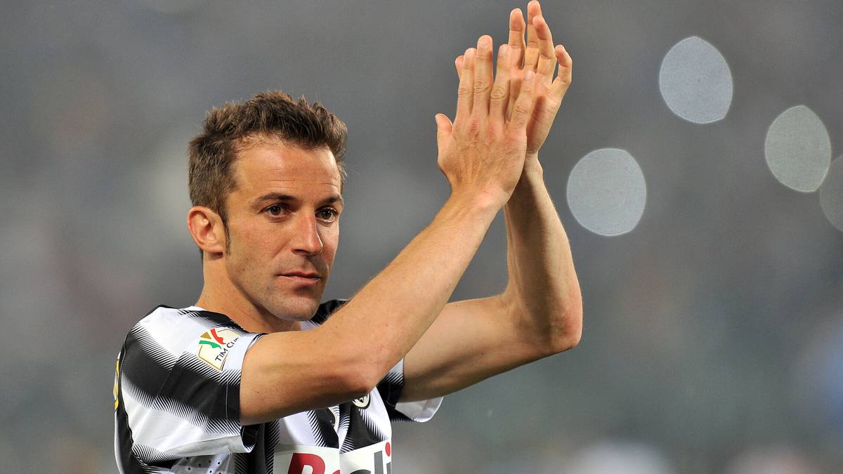 13. ALESSANDRO DEL PIERO: 42 Tore für Juventus Turin