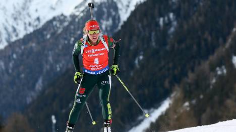 Laura Dahlmeier kommt nach ihrer Pause immer besser in Form