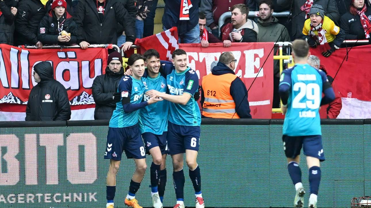 Köln schlägt Lautern