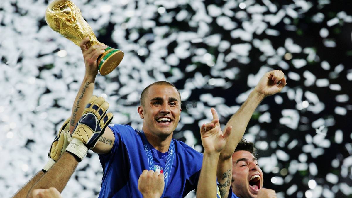 FABIO CANNAVARO: 136 Spiele, 2 Tore, Weltmeister 2006