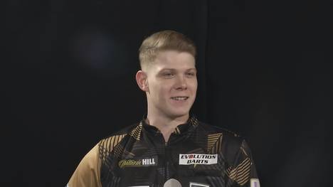 Nico Kurz gewinnt wie schon im Vorjahr sein Auftaktmatch bei der PDC Darts WM 2021.