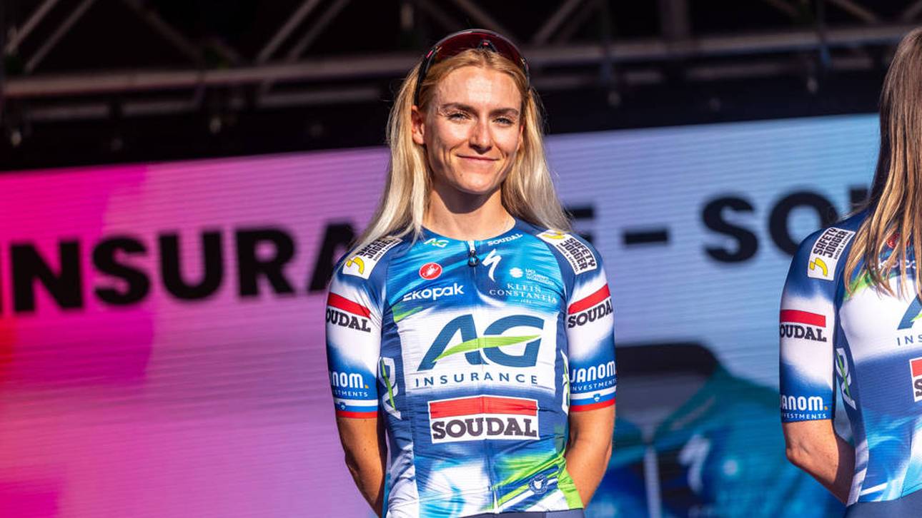 Urška Zigart geht nach einem schweren Sturz bei der Tour de frances Femmes an den Start