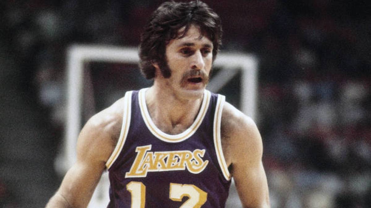 Der junge Pat Riley als Lakers-Spieler 1973