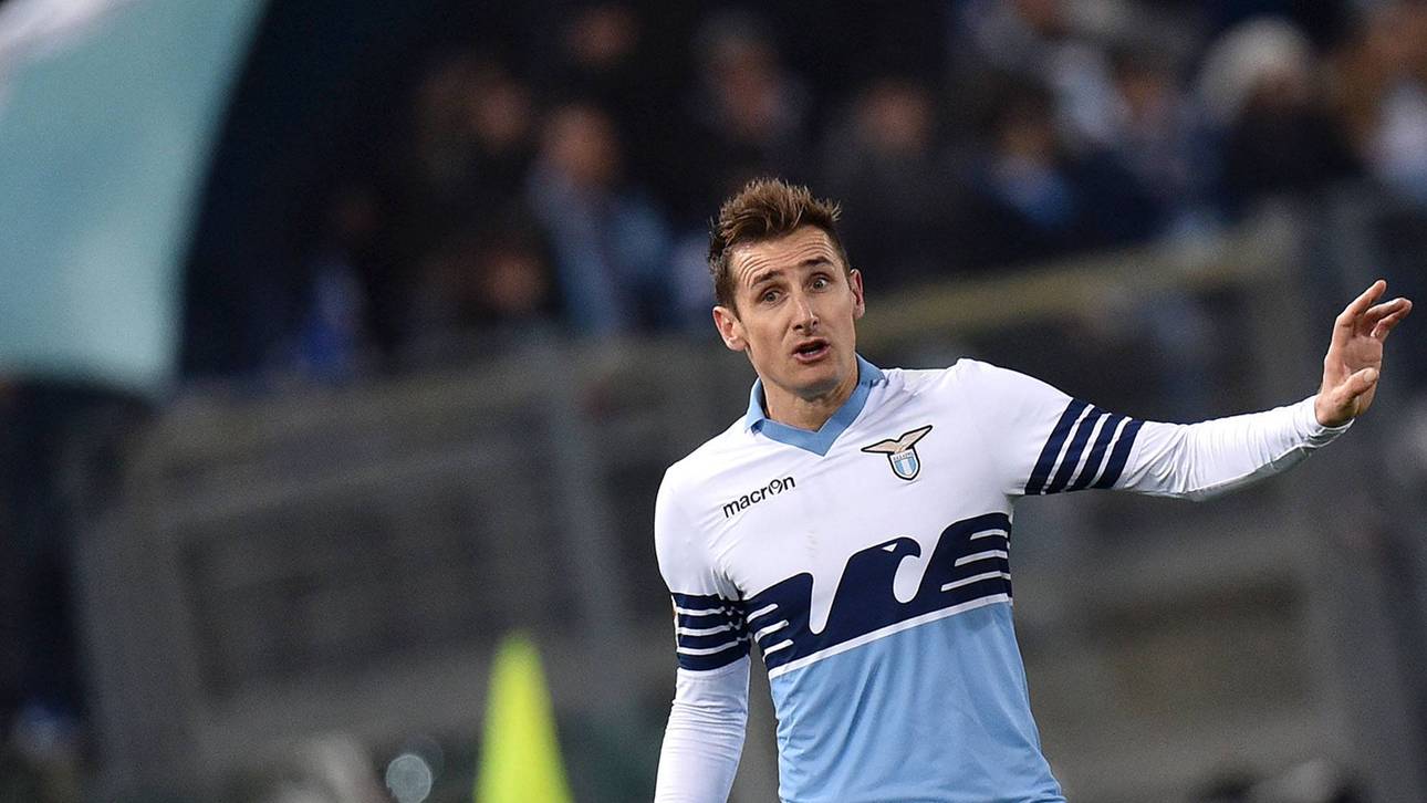 Lazio siegt dank Matchwinner Klose