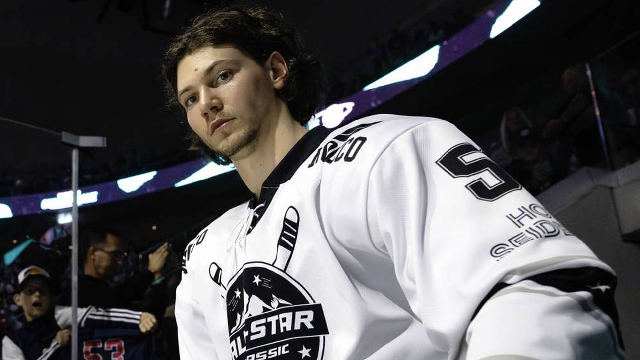 Moritz Seider ist mit den Detroit Red Wings auf Playoff-Kurs
