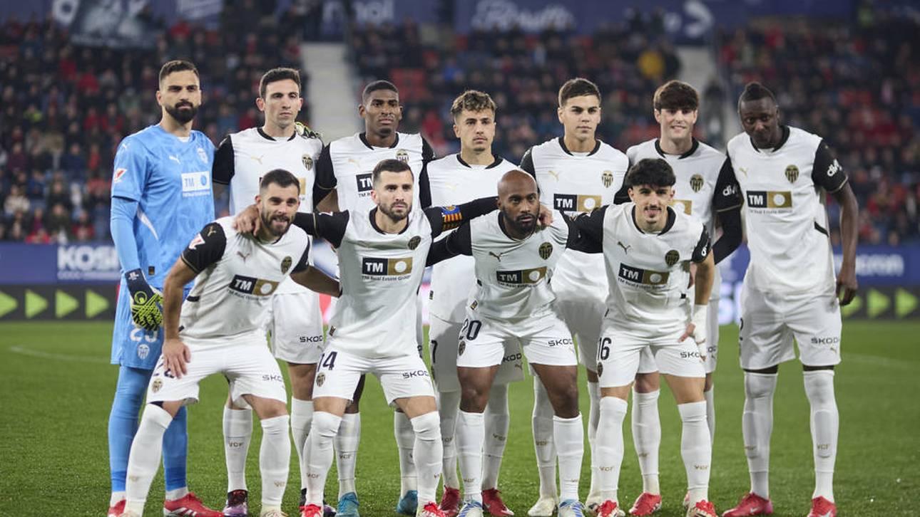 Der FC Valencia rangiert auf den Abstiegsplätzen der La Liga 