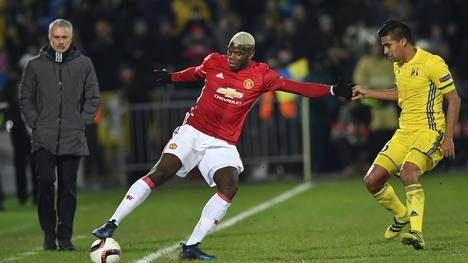 Jose Mourinho, Paul Pogba, Manchester United, FK Rostov, UEFA Europa League, Achtelfinale