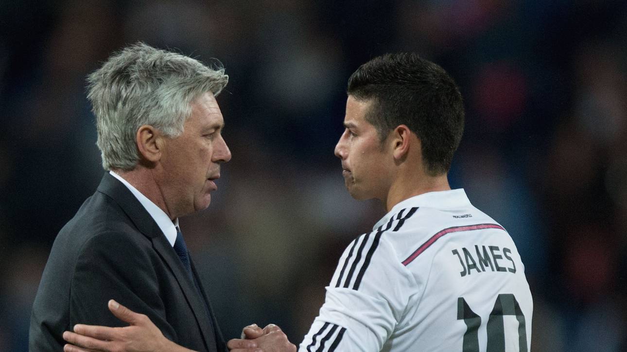 Lockt Ancelotti James zum FCB?