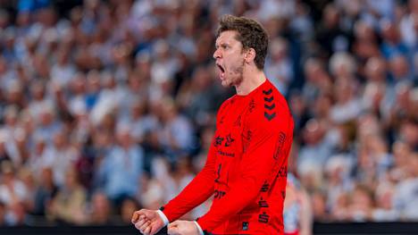 Niklas Landin möchte mit dem THW Kiel die Spitze verteidigen.