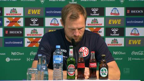 Mainz 05 verliert nach einer schwachen Leistung mit 0:4 gegen Werder Bremen. Bo Svensson spricht von einem "erschreckendem Auftritt".