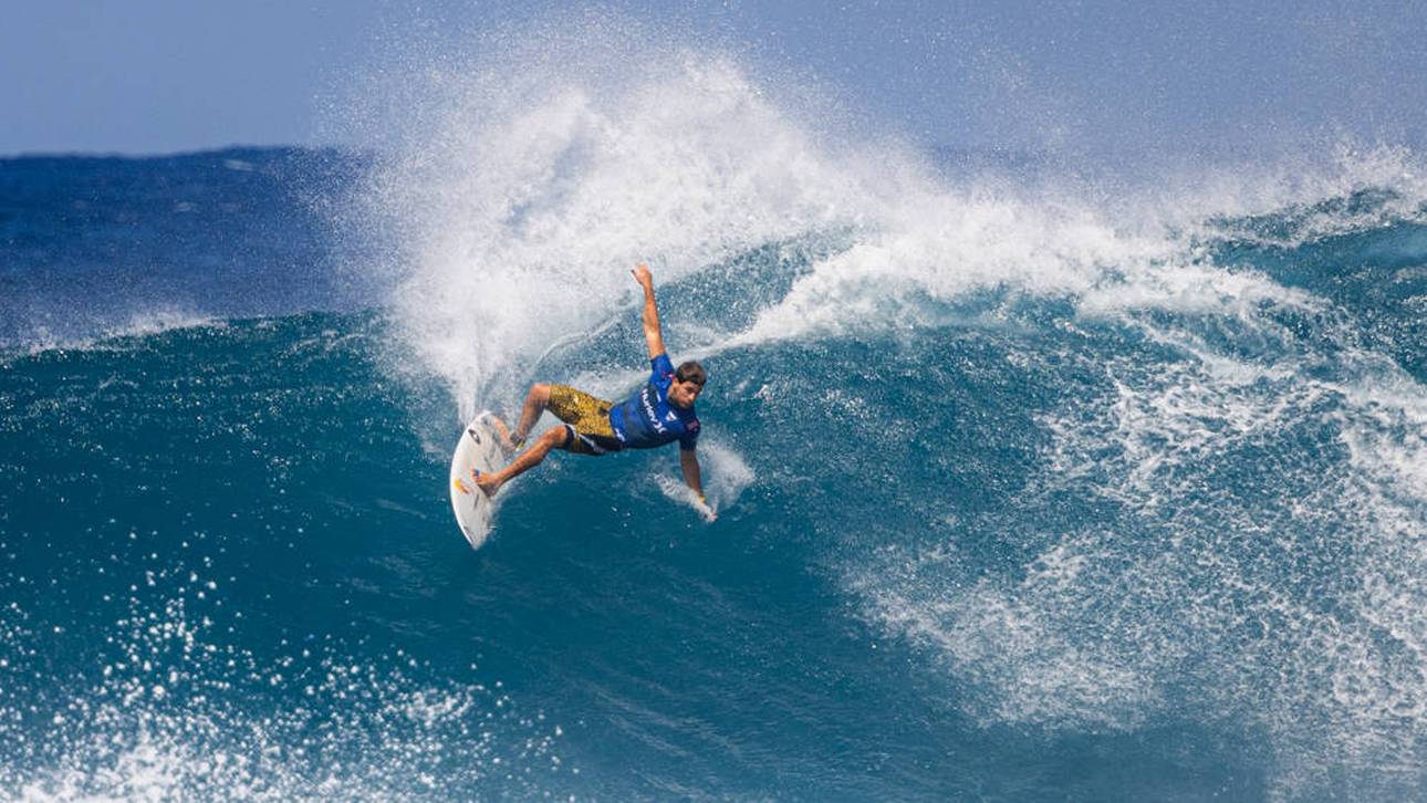 Schockmoment um Surf-Star