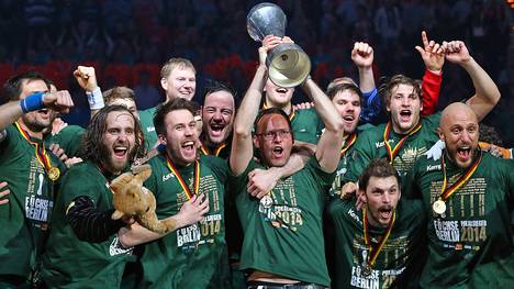 Die Füchse Berlin gewannen 2014 den ersten Titel der Vereinsgeschichte