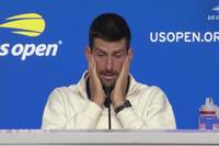 Novak Djokovic spricht nach seiner Schockniederlage in der dritten Runde der US Open gegen Alexei Popyrin in New York über seine Leistung.