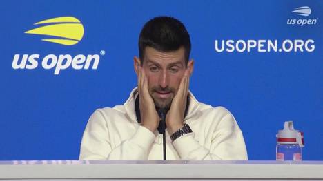 Novak Djokovic spricht nach seiner Schockniederlage in der dritten Runde der US Open gegen Alexei Popyrin in New York über seine Leistung.