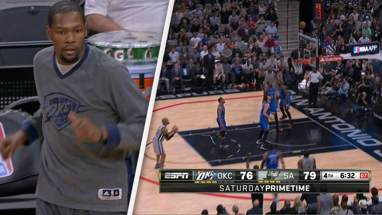 Trotz Durants Tanz: Spurs schlagen OKC