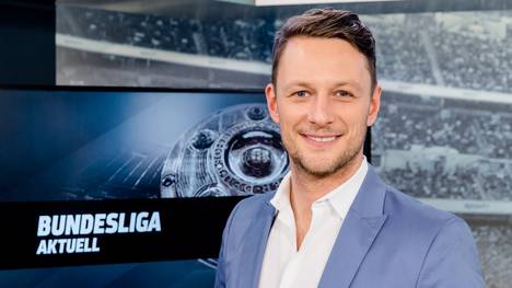 Jochen Stutzky moderiert auf SPORT1 unter anderem Bundesliga Aktuell
