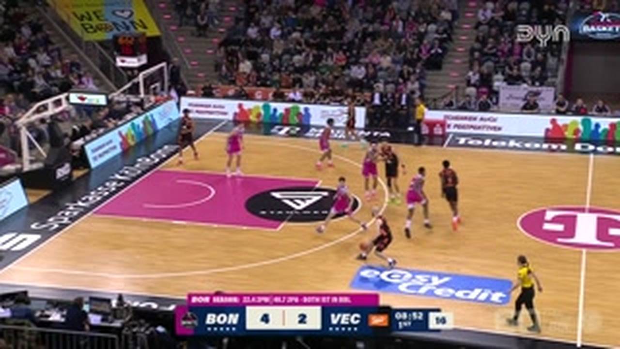 Telekom Baskets Bonn - RASTA Vechta | BBL-Highlights im Video