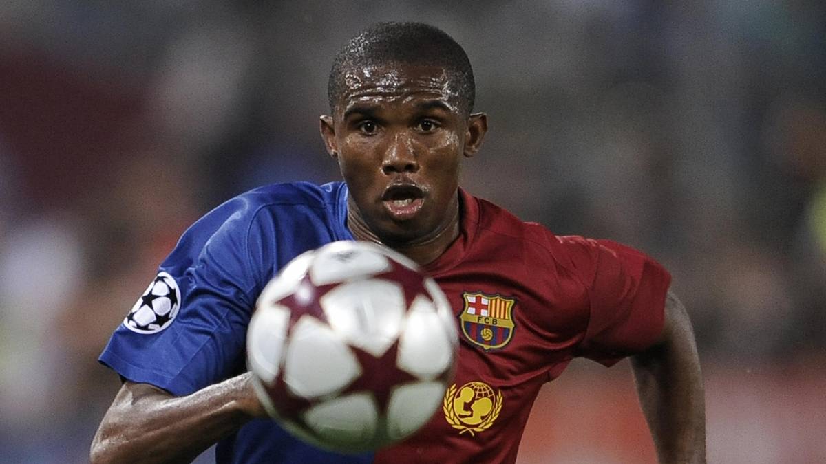 18. SAMUEL ETOO: 30 Tore für Real Mallorca, FC Barcelona, Inter Mailand und FC Chelsea