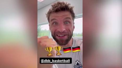 Nicht nur Millionen Fans fierbten mit dem DBB-Team im Finale mit - auch einige Sportler gratulierten den Basketballern zu ihrem EM-Triumph. 