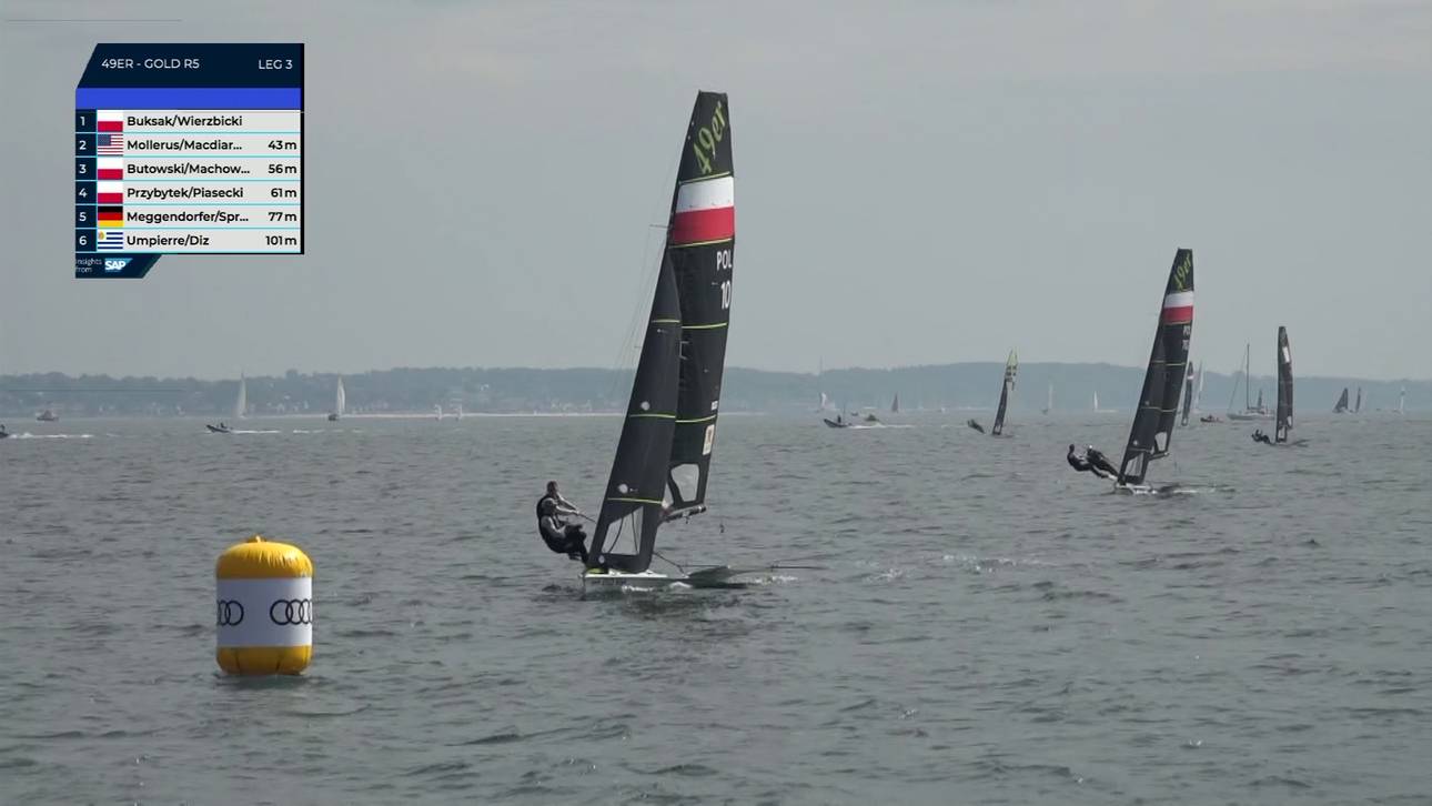 Polen dominiert erstes 49er-Rennen! Dreifaches Podium bei Kieler Woche