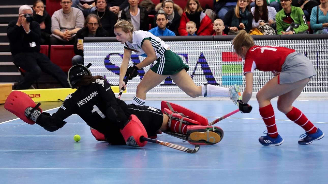 Torhüterin Helen Heitmann (l.) wurde im Finale zur Heldin
