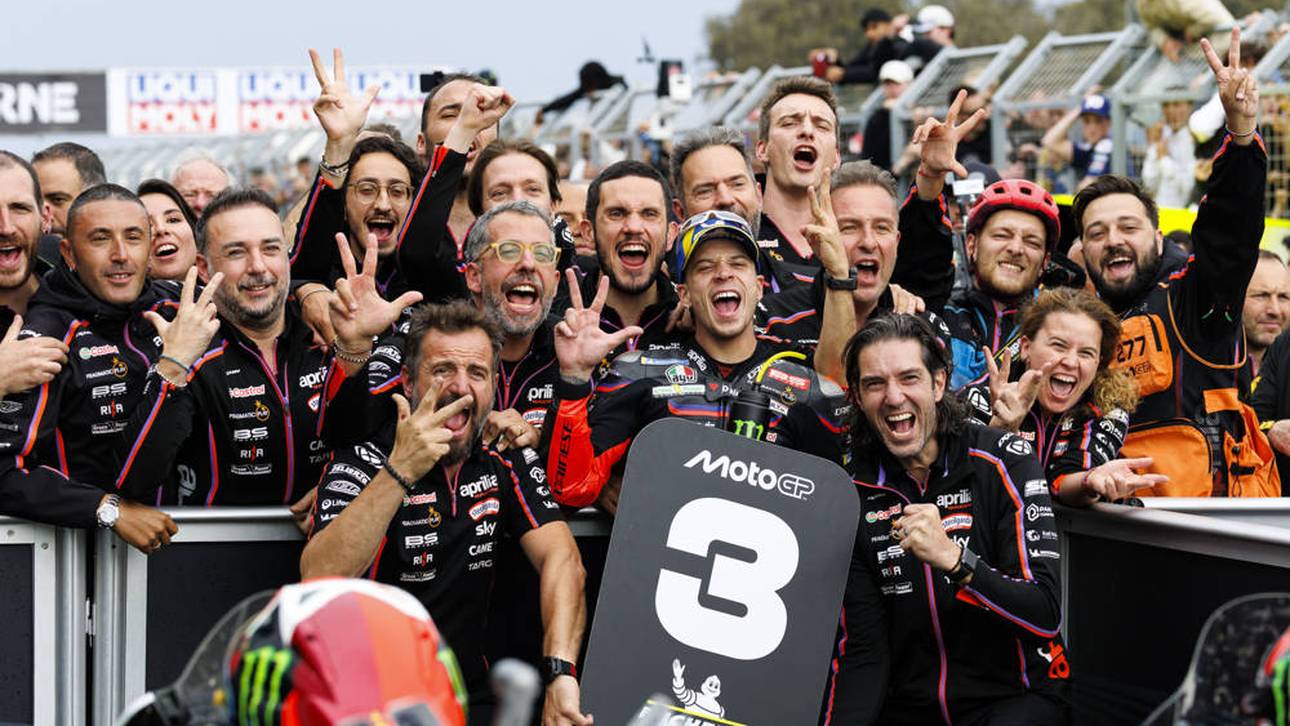 MotoGP: Aprilia will auf den Thron