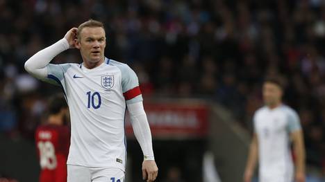 Wayne Rooney wird zum 120. Mal für England auflaufen