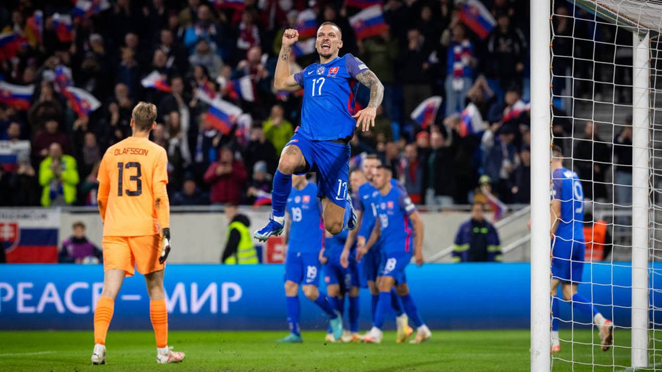 Souveräne Slowaken lösen EM-Ticket