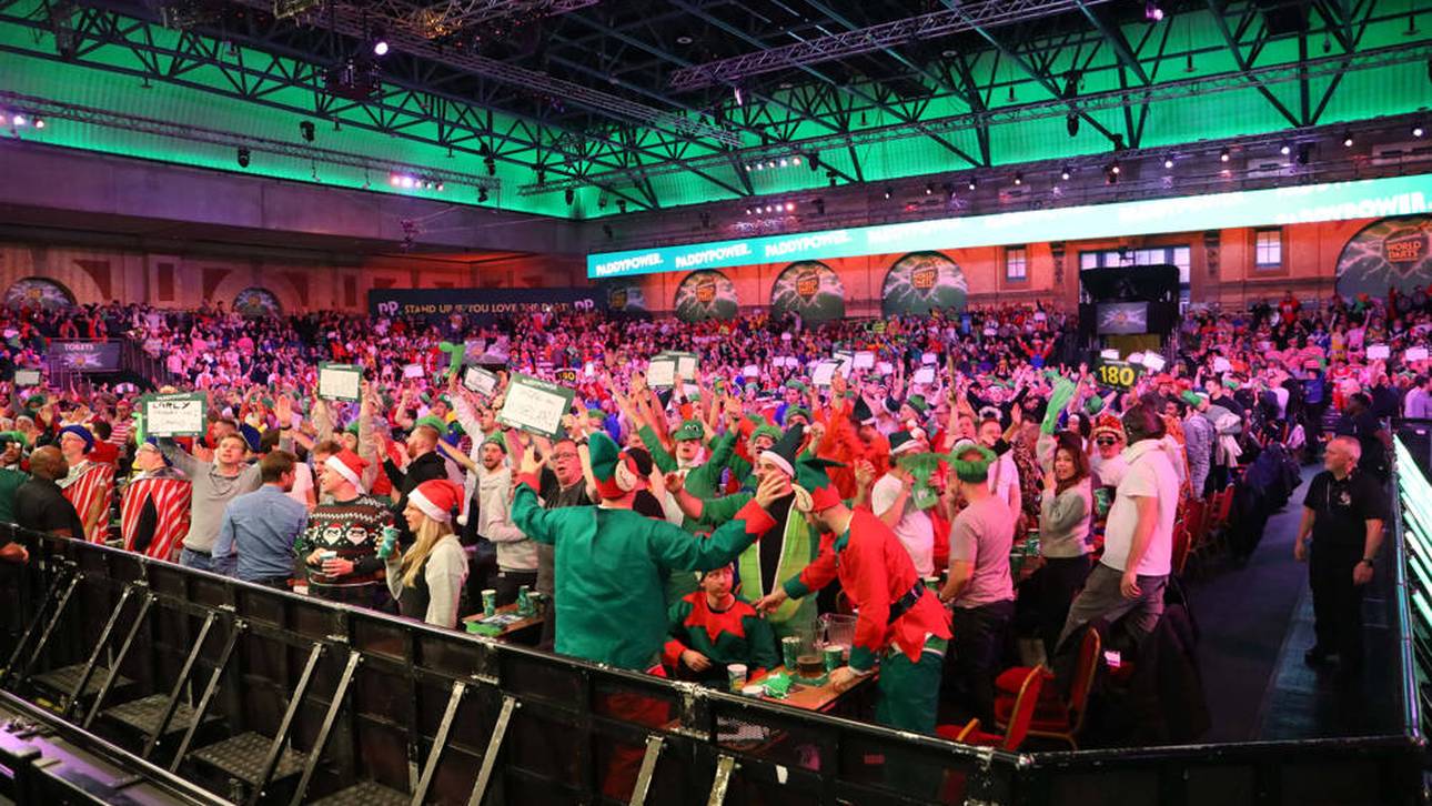 Walk-on-Panne bei Darts-WM