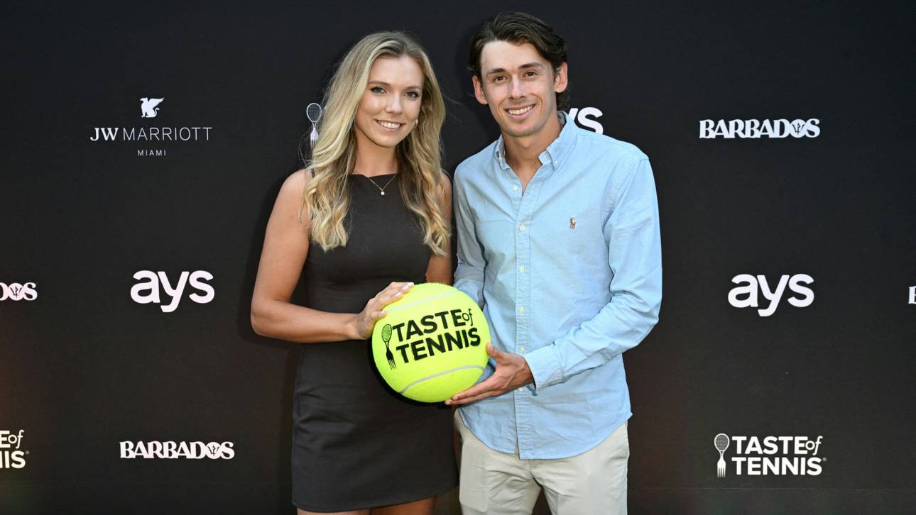 „Wurde auch Zeit“: Tennis-Paar de Minaur und Boulter verlobt