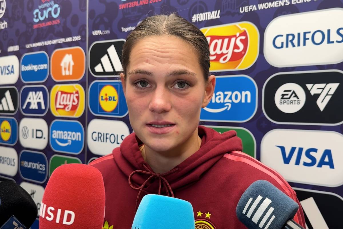 Trotz eines großen Kampfes platzt der Titeltraum für die DFB-Frauen. Viel vorzuwerfen hat sich das Team allerdings nicht, wie Giovanna Hoffmann untermauert.