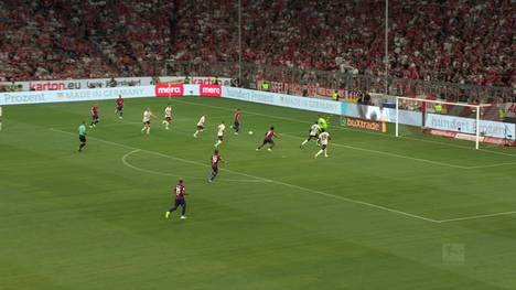 RB Leipzig schlägt den FC Bayern München im DFL Supercup mit 3:0. Überragender Mann auf dem Platz Dani Olmo, der alle drei Tore der Leipziger erzielte. 