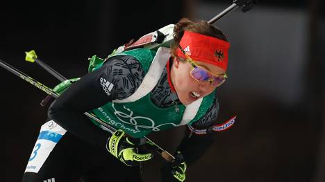 Biathlon: Laura Dahlmeier verpasst Mixed-Staffel in Pokljuka