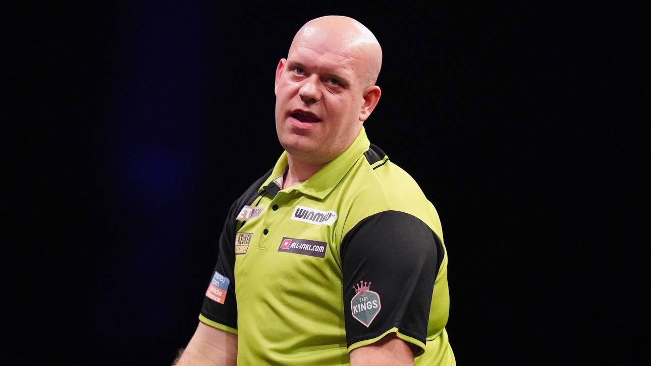 Van Gerwen muss passen