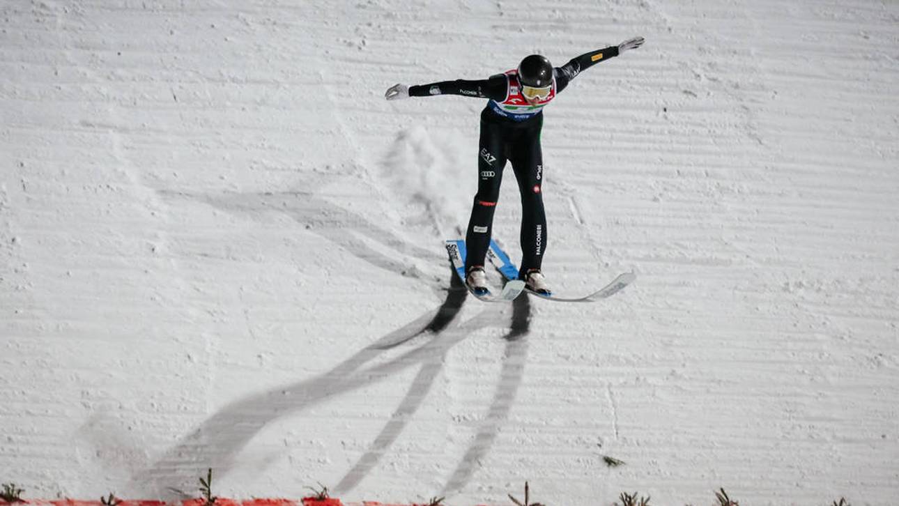 Horror-Sturz beim Skispringen