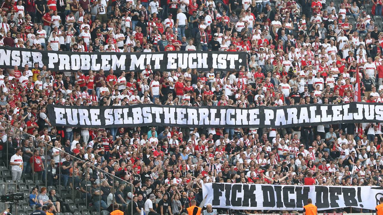 Grindel geduldig bei Fanprotesten