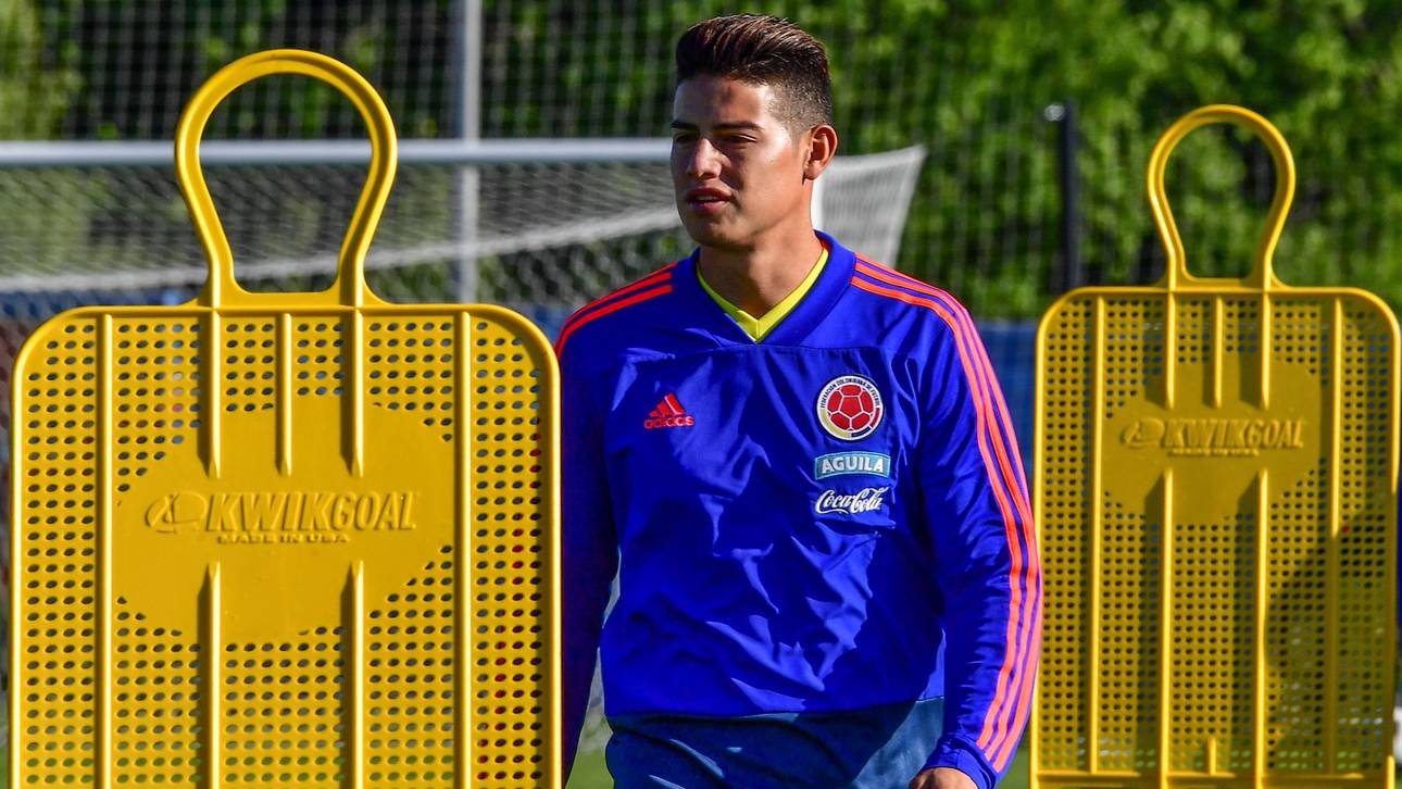 Kolumbien bangt weiter um James