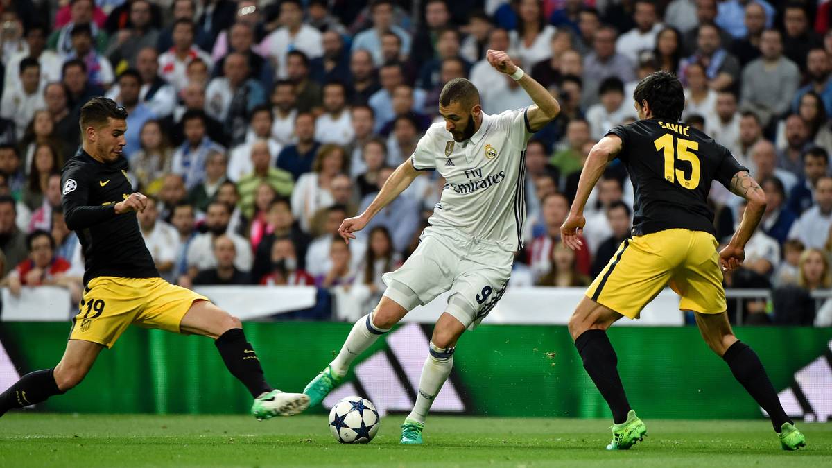 KARIM BENZEMA (bis 77.): Blieb bis auf einen spektakulären, knapp am Atletico-Tor vorbeigezielten Fallrückzieher in Hälfte eins blass. Steigerte sich nach dem Seitenwechsel und spielte den Pass vor Ronaldos zweitem Tor. SPORT1-Note: 3,5
