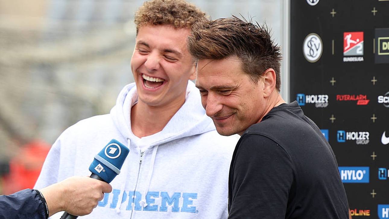 Fisnik Aslllani wurde von Elversbergs Coach Vincent Wagner geprägt