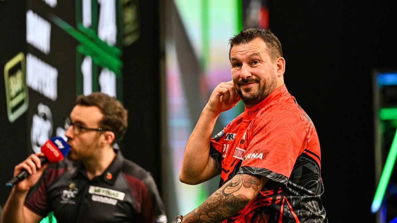 Darts-Star mit Trainingsgeständnis