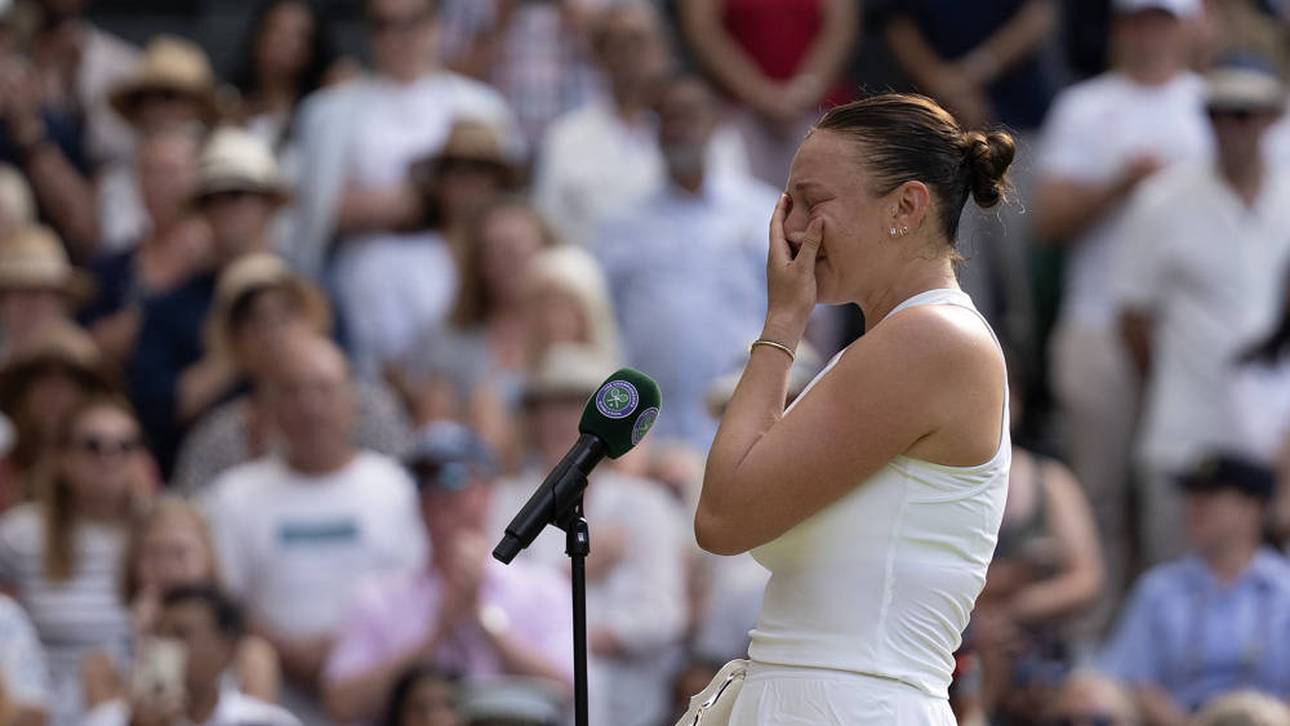 Diese Tränen bewegen Wimbledon