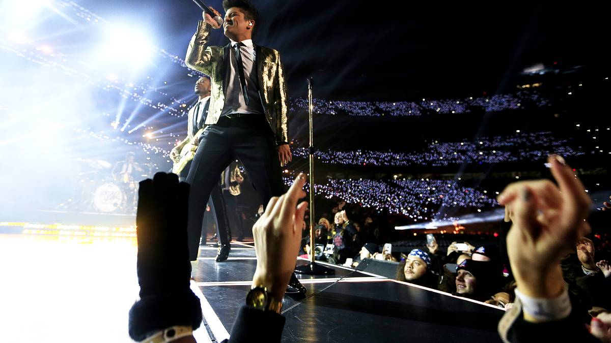 2014 macht Bruno Mars das Rennen um die prestigeträchtige Ehre des Halbzeit-Headliners beim Super Bowl und darf das MetLife Stadium in East Rutherford rocken