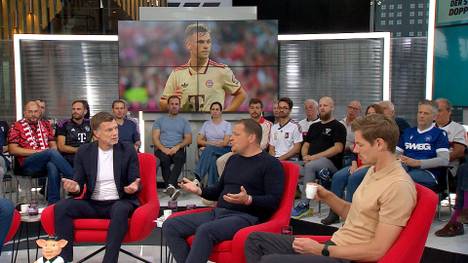 Der Vertrag von Joshua Kimmich beim FC Bayern läuft am Saisonende aus. Sportvorstand Max Eberl spricht im STAHLWERK Doppelpass über seine Pläne mit dem DFB-Kapitän und räumt dabei auch einen eigenen Fehler ein.