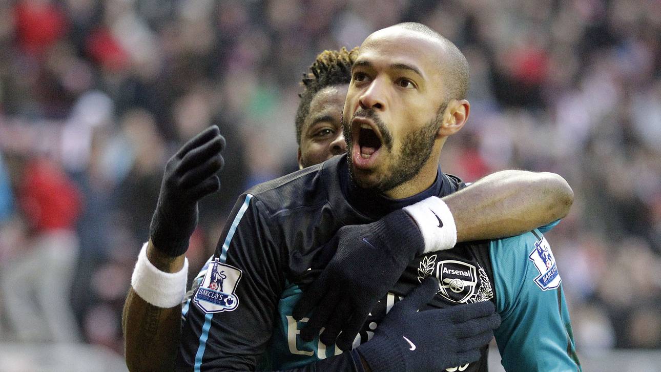 Legende: Der Franzose Thierry Henry spielte von 1999 bis 2007 für den FC Arsenal