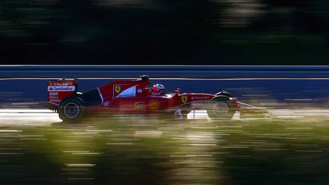 Kimi Räikkönen fuhr im Training in Jerez Bestzeit