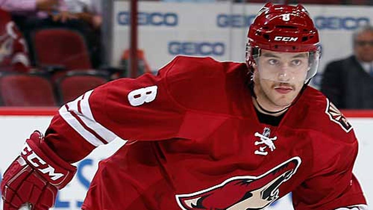 Rieder feiert Sieg mit Coyotes