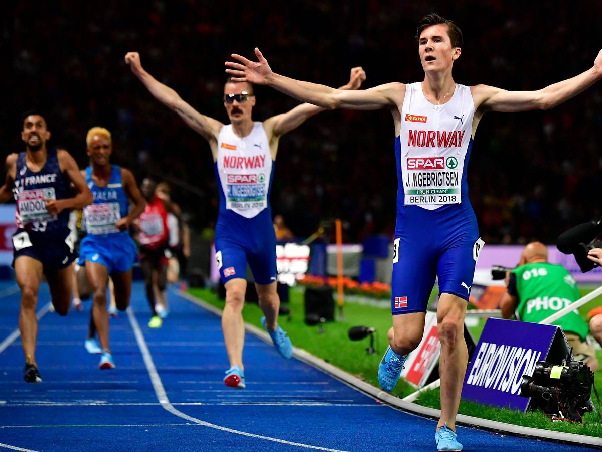 Leichtathletik Em Jakob Ingebrigtsen Gewinnt Gold Uber 5000 Meter